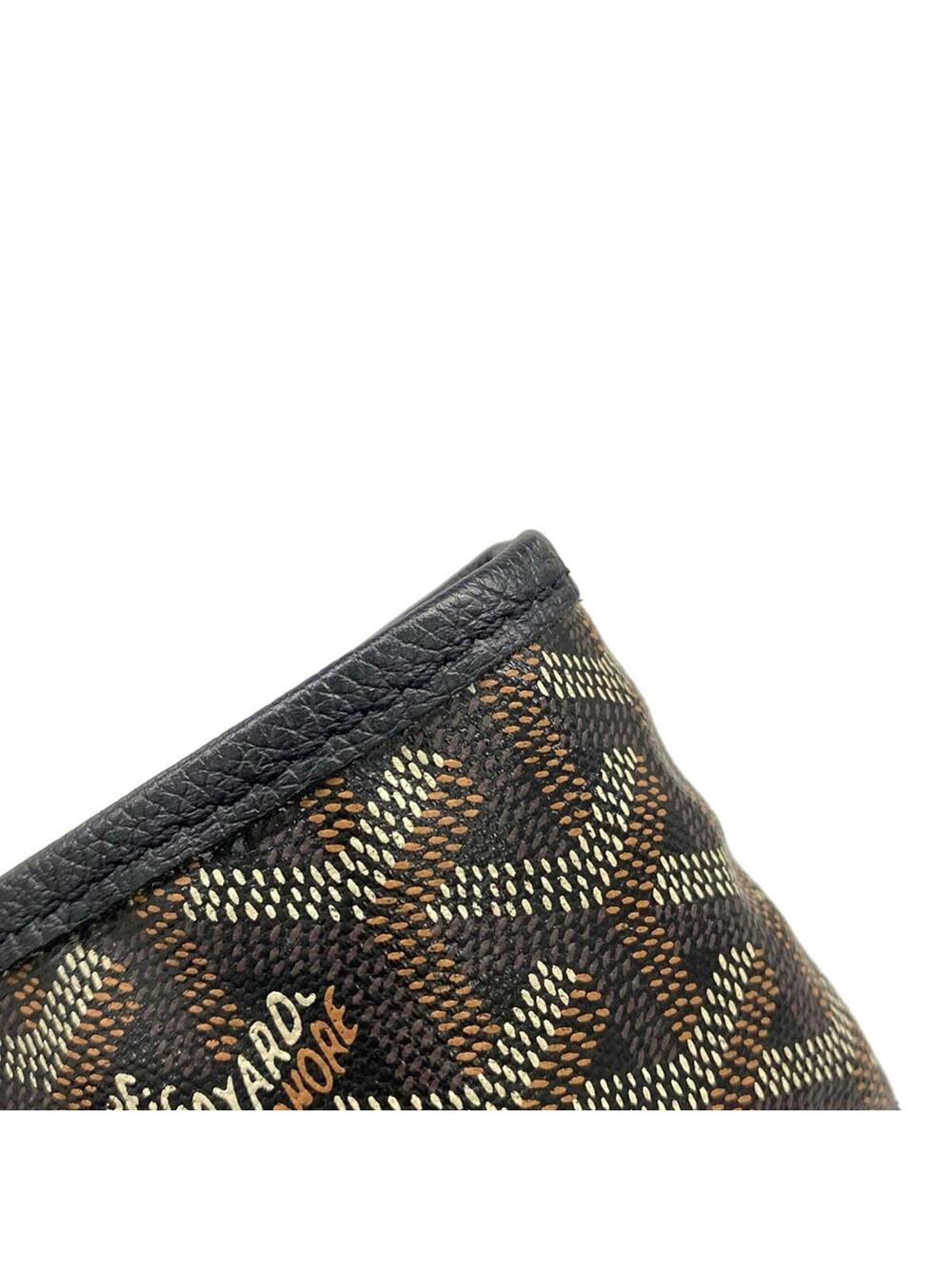 Goyard Saint Louis Pm Black Coated #351055G19B - Picture 12 of 15